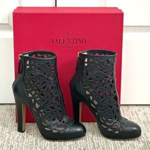 VALENTINO Booties - Laser Cut!